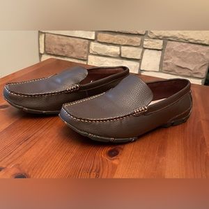 DEXTER MEN’S LEATHER COMFORT LOAFERS, SIZE 10